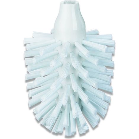 Tête de Brosse WC Brosse Original, tête de Rechange pour Brosse de Toilettes, tête de Brosse WC en Plastique Pet, Blanc (1/5)