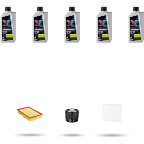 Kit tagliando 3 FILTRI e 5L OLIO compatibile con Vw Golf VIII 1.5 TSI 96kw Dal 2019 (1/5)