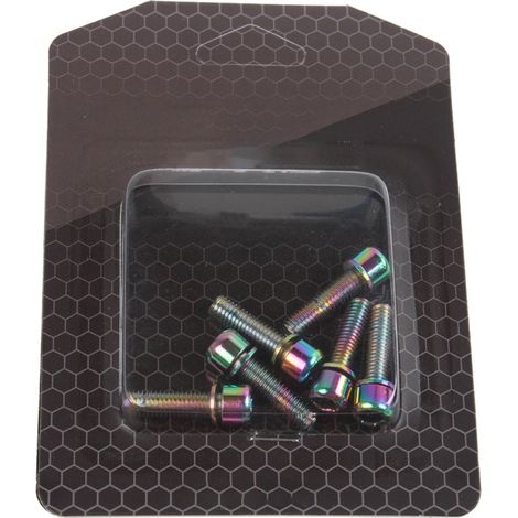 Vis de guidon ultralégères en titane M5x18mm pour potence - Lot de vis de tige (1/5)