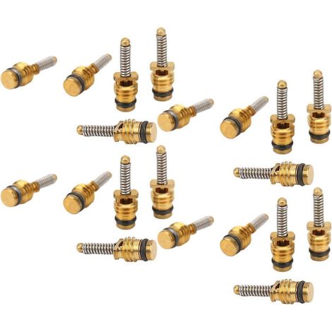 20 pièces noyau de valve climatisation auto cuivre haute pression valve de remplacement pour Ford (1/4)