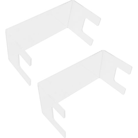2-teiliger, transparenter Acryl-Aufsteller, Halter für Puppen, Schmuck und Spielzeug, Aufbewahrungsregal fürs Schlafzimmer (1/5)