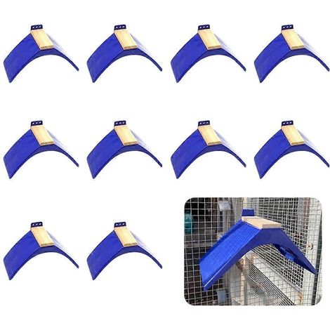 10 V-förmige Sitzstangen für Tauben, Ruheplätze für Turteltauben, Ständer für Blaumeisen, Vogelzubehör (1/5)