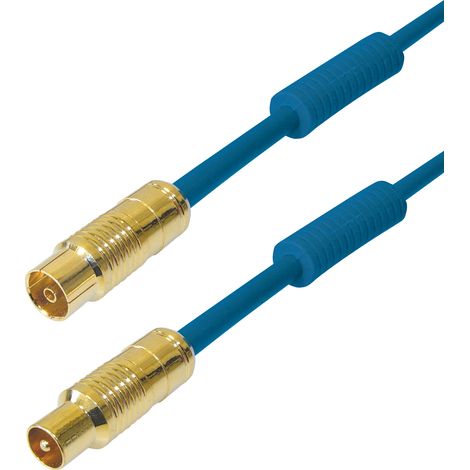 Cable de conexión High Quality recto de conector de antena hembra de 9,5 mm – Antena 9,5 mm recta con absorber ferrita 1,5 mm