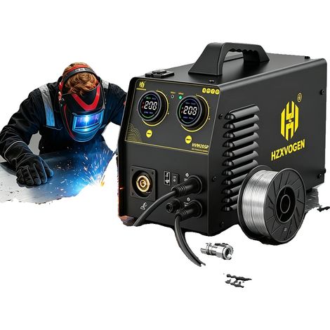 Tragbarer MIG-Schweißer, 5-in-1 Multifunktion, effiziente Leistung, HVM205P, 220V-240V EU-Stecker (1/5)