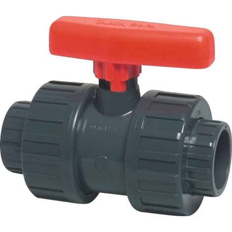 bevo  MEGA  Válvula  de  bola  segura  600  PVC-UIG  tamaño  nominal  25  mm  -  112102 (1/2)