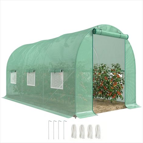 SunJet Serre de jardin, serre horticole, Vert - Réf. WKE6TCJPRZ36 (1/5)