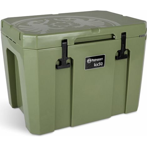 Petromax Kühlbox 50 Liter kx50 Oliv für Camping, Angeln und Picknick / Stromunabhängig (1/5)