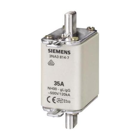 Siemens 3NA38247 Fusible NH Talla 00 80A 500V