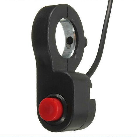 Klaxon de démarrage pour moto, interrupteur marche/arrêt pour guidon de moto/quad/moto 7/8" avec bouton pratique (1/5)