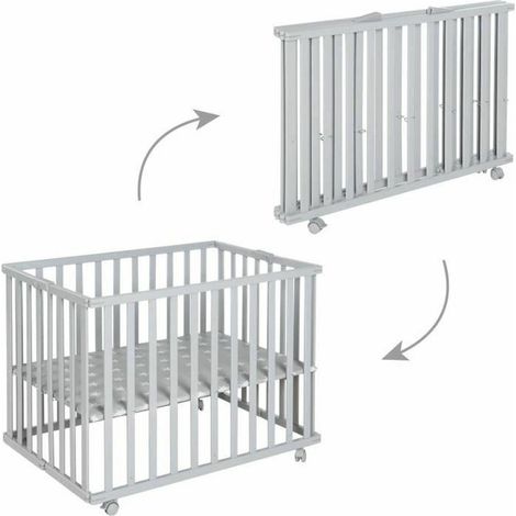 Roberta Spielgitter für Babys, faltbar, robust und praktisch