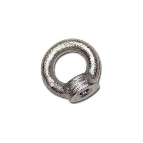 GOLFARE FEMMINA IN ACCIAIO ZINCATO- - ø mm.8 - ø interno mm.20 - 20 pezzi QUALITY