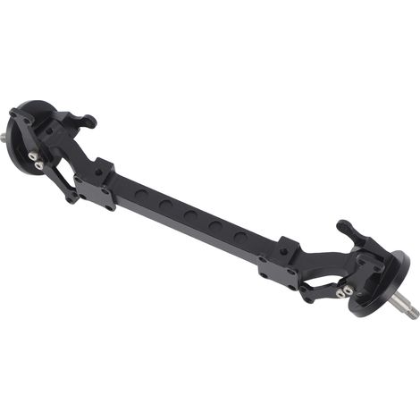 Biellette de direction d'essieu avant en alliage d'aluminium pour tracteur-remorque RC Tamiya 1/14, noir