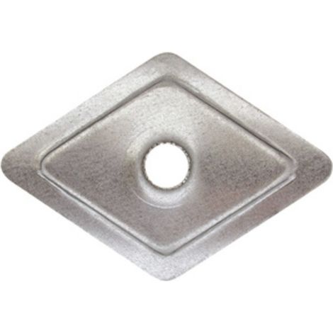 SC RONDELLA FERRO ROMBOIDALE 27X27 MM 20 PZ