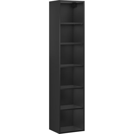 Mexen Box-A Korpus des Badezimmerschranks 35 cm, schwarz matt - 91AX1-1600-300-1-71 (1/3)