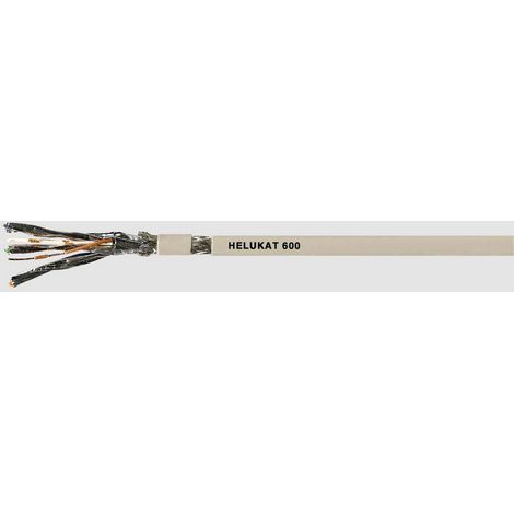 HELU 80294 Ethernet-Leitung CAT 7 S/FTP 4 x 2 x 0.14 mm² Grau 100 m