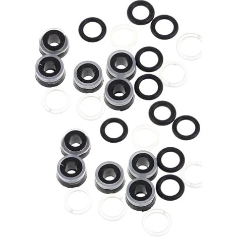 Kit de Joints D'étanchéité en Caoutchouc Accessoires de Réparation Universels 40 Pièces pour Cric Hydraulique Horizontal pour Usage Automobile et Travaux Lourds (1/5)