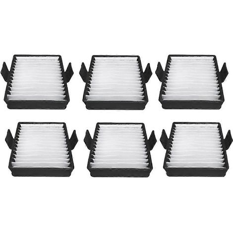 Filtre de 6PCS HEPA Filtre de remplacement pour Ryobi P712 P713 P714K Robot Aspirateur Accessoires Filtre Cartridge Sweeper Tool (1/5)