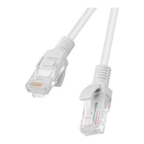 Cavo patch Lanberg UTP cat.5e, 2 m, grigio, confezione da 10 (1/5)
