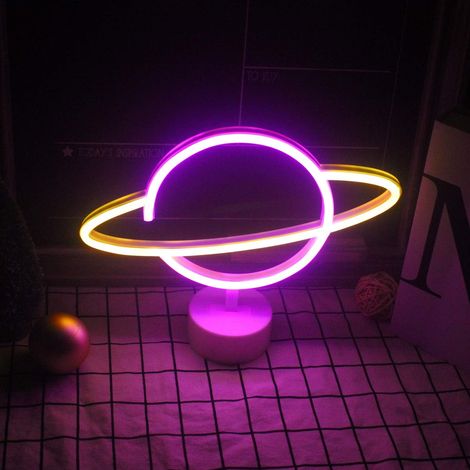 MINKUROW Kokosnussbaum-Neonlicht mit LED-Basis, Neon-Palme, USB-/Batterielicht, Dekoration, Nachtlicht, Schlafzimmerdekoration, Shop-Design, Urlaub, Sommer, Strand, Feier, Partyzubehör (Warmweiß, Rosa (1/5)