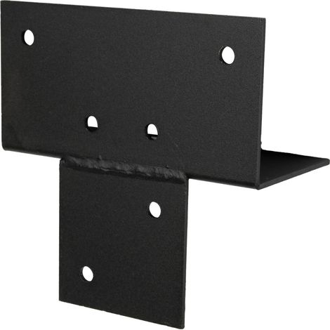 Pergola Extension Noir pour poteaux 9 x 9 cm - Par Pièce (1/4)