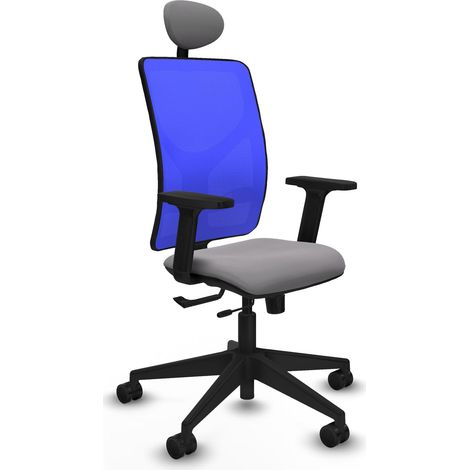 Chaise de bureau piqueras y crespo Motilla noir mousse haute densité (1/2)