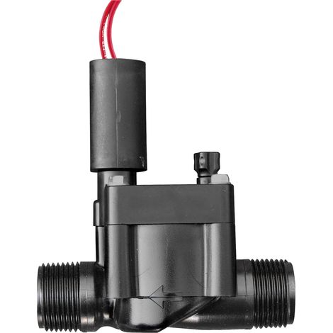 Électrovanne d'Arrosage PGV-100MM-B Hunter MM 26x34 Ouverture et Fermeture Manuelle par Solénoïde avec Vis de Purge