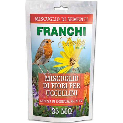 BUSTINA PRATO FIORITO PER UCCELLINI 35MQ