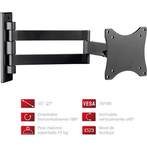 Fonestar STV-6481 - Supporto TV a braccio girevole
