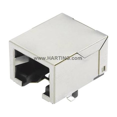 RJ45 femelle pour intégration directe HARTING Han® 3 A RJ45 Hybrid 09455511100 argent Contenu: 1 pc( (1/2)