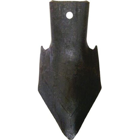 Punta de cultivador 100 x 8 mm curvada 1 orificio v谩lida para Rabe UNIVERSAL CP4FK