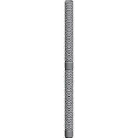 Wolf extension 2651579 DN 80 , 8, 1930 m, flexible, pour tuyau d&39échappement flexible