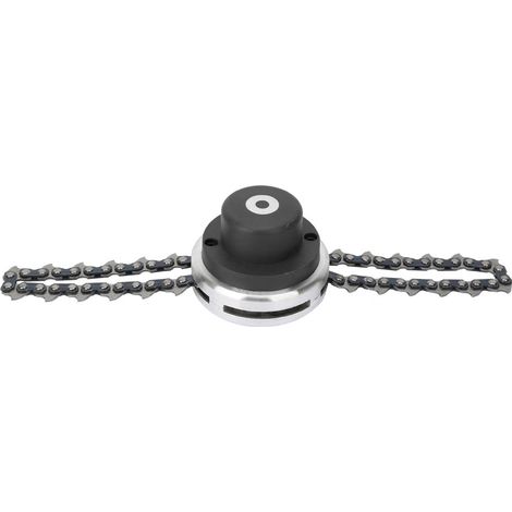 Lawn Mower Trimmer Head Coil Chains Brushcutter Garden Grass Trimming Machine Accessory(Black) (1/5)
