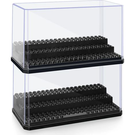 Filiyano-Vitrine en acrylique pour mini-figurines, empilable et anti-poussière, idéale pour ranger figurines et jouets. (1/5)