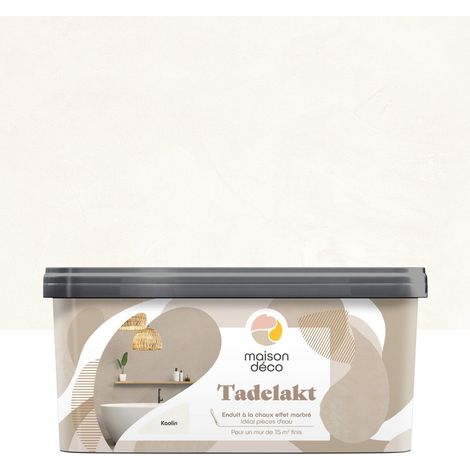 Tadelakt-Dekorputz MAISON DECO, Kaolin, 5 l MAISON DECO