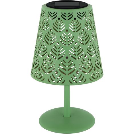 Lampe solaire de table verte LED 0,2W IP44 LUDA Struhm (1/2)
