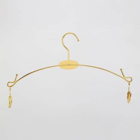 Cintre À Pince - En Alliage Métallique - Pour Sous-Vêtements Et Petits Vêtements - 8 Pièces (1/5)