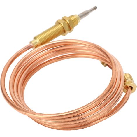 1 Thermocouple, Cuivre, 120 Cm, Résistant Haute Température, Gaz Naturel Propane, Four Cuisinière Cheminée (1/5)