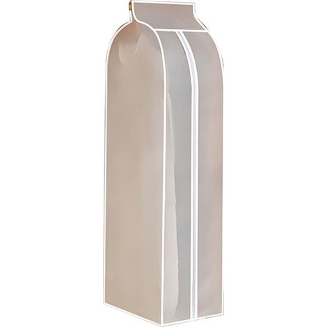 Vêtement Protection anti-poussière housse de costume lavable transparente tridimensionnelle pour penderie 5030120 cm (1/5)