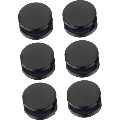 6 Pinces de fixation pour miroir en verre clips de douche (1/5)