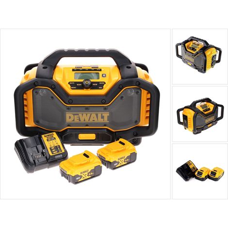 DeWalt DCR 027 P2 Akku Radio DAB+ 10,8-18,0 V + 2x Akku 5,0 Ah + Ladegerät