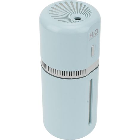 Humidificateur de voiture portable 180 ml à brume fraîche, mini humidificateur rechargeable par USB avec veilleuse colorée bleue (1/5)