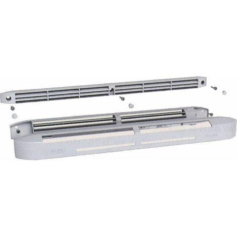 Anjos Ventilation – Kit entrée d'air AIRA HY CE2A avec 6 vis – Longueur 400mm – Hauteur 40mm – Entraxe fixation 372mm – Niveau acoustique 37dB
