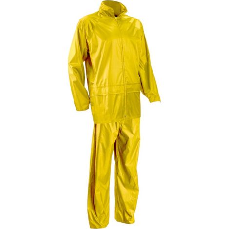 Ensemble de pluie de travail PLUVIO - Jaune M - 40/42