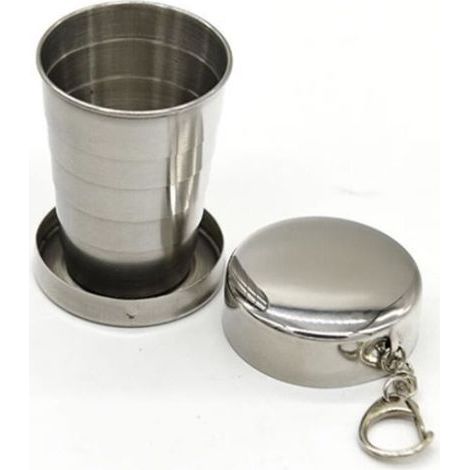 Tazza in acciaio inossidabile, tazza pieghevole (1/4)