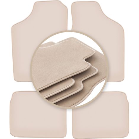 Tappetini beige PREMIUM per: Volkswagen Polo II coupé, hatchback, berlina 1981-1992 (1/5)