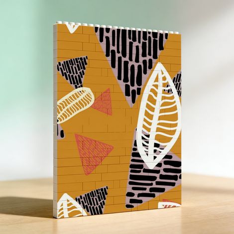 Cadre photo DIY en briques pour adultes, cadeau pour Saint-Valentin et anniversaire (1/5)