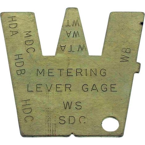 Jauge De Réglage Adaptable Pour Levier D'alimentation Walbro. Remplace Origine: 500-13, 500-13-1.