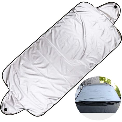 Housse anti-UV, anti-neige et antigel pour pare-brise de voiture Riloer. (1/5)