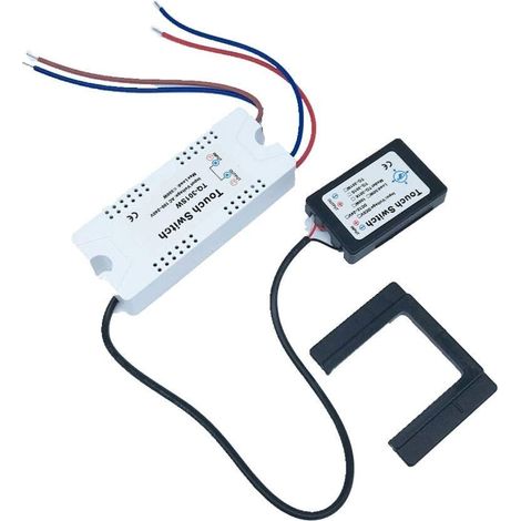 220V On/OFF Miroir isolement commutateur tactile pour Energy Saving lampe LED (1/5)