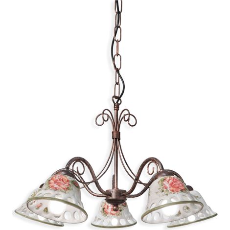 CLASSIC NAPOLI C364-5, Lampe de plafond en céramique, Ferroluce (1/2)